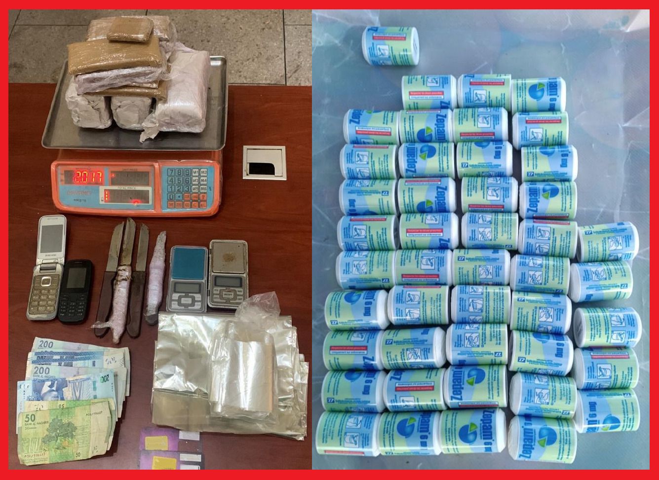 توقيف خمسة أشخاص لارتباطهم بحيازة و ترويج الاقراص الطبية