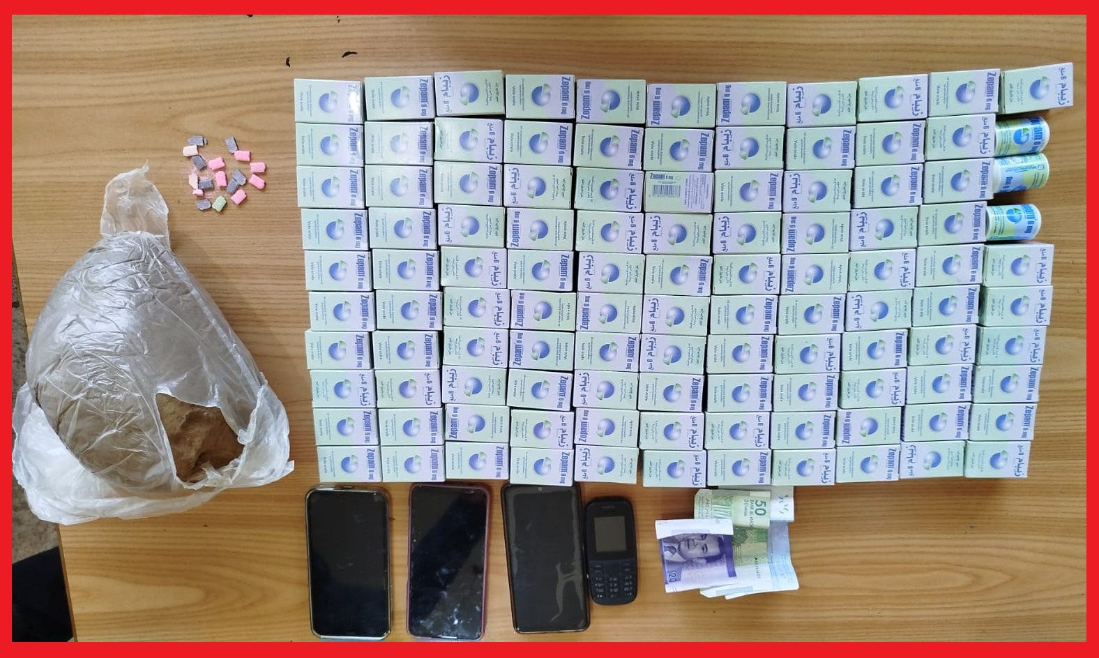 سلا..  عملية تفتيش تسفر عن توقيف مروجين للمخدرات بسلا و القنيطرة