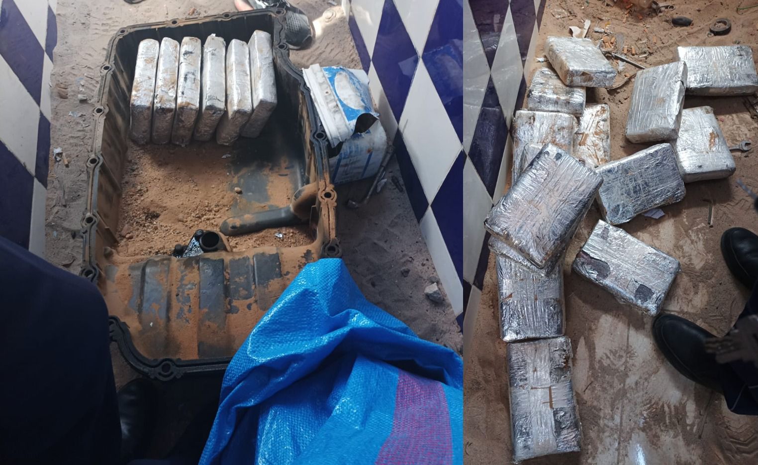 الكركرات.. إجهاض محاولة تهريب شحنة من الكوكايين الى داخل التراب الوطني