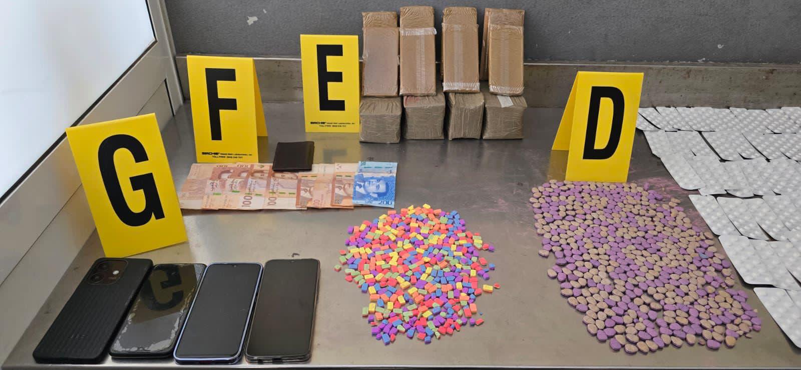 ضبط وحجز 3090 قرص مهلوس بمدينة أكادير