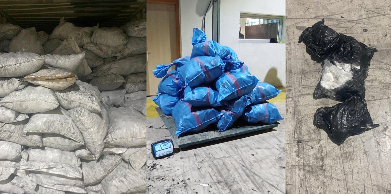 حجز نصف طن من الكوكايين في حاوية موجهة إلى بلجيكا مرورا بميناء طنجة المتوسط