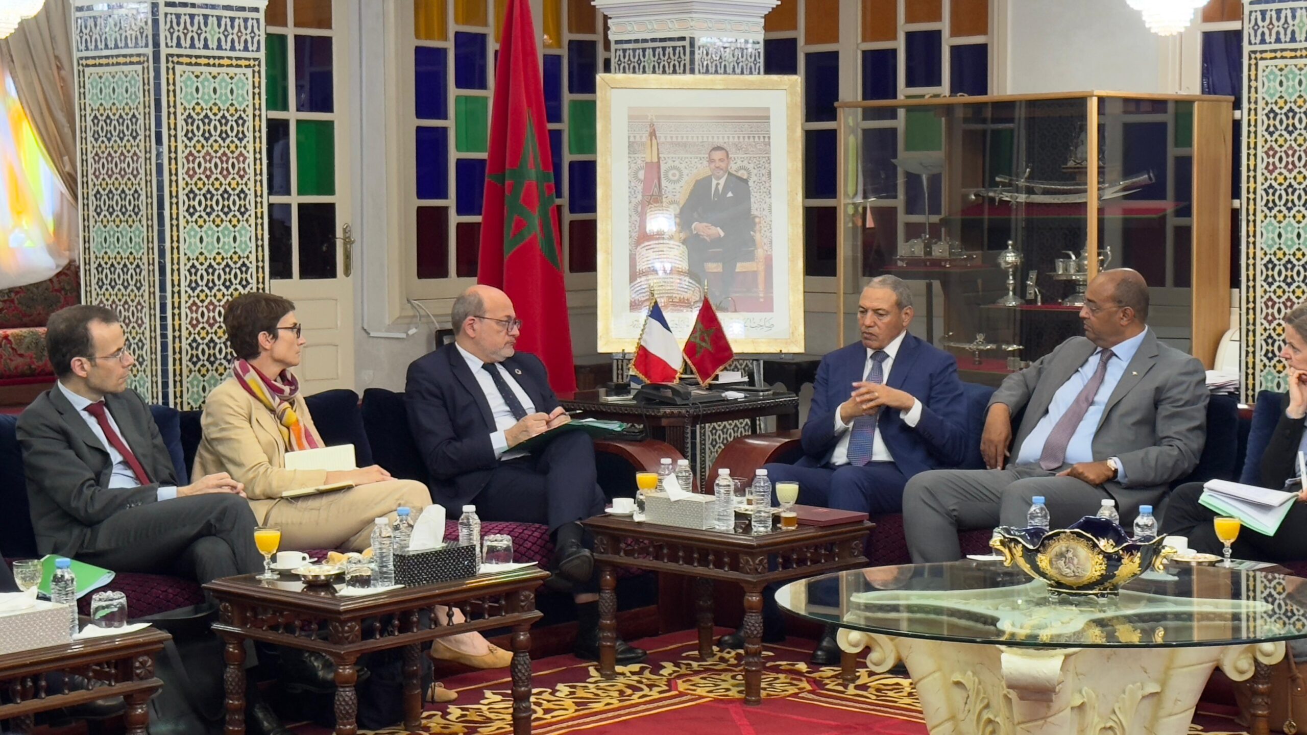 عبد السلام بكرات يستقبل المدير العام للوكالة الفرنسية للتنمية