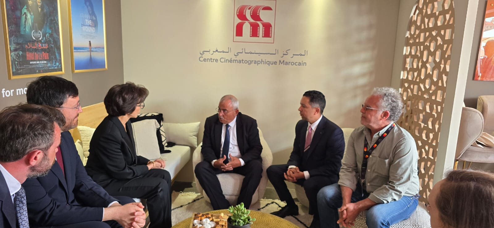 رشيدة داتي تدعم السينما المغربية في مهرجان كان 2025