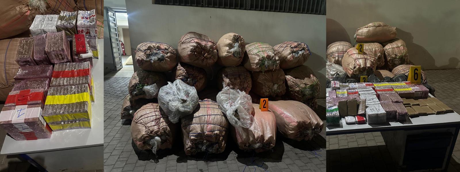 تنسيق أمني مشترك يسفر عن ضبط كمية مهمة من المخدرات وحجز سيارتين  واعتقال ثلاثة أشخاص