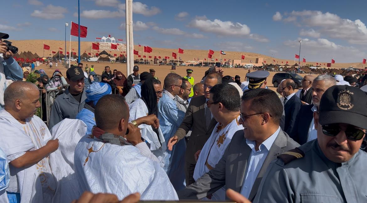 عبد الله الشاطر يزور عددا من القبائل الصحراوية في إطار فعاليات موسم الطانطان