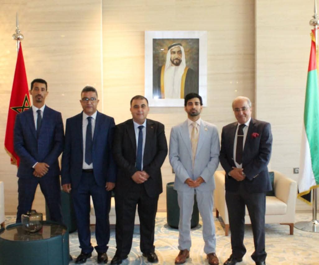 غرفة الصناعة التقليدية بكلميم واد نون تبحث تعزيز الشراكة الاقتصادية مع الإمارات