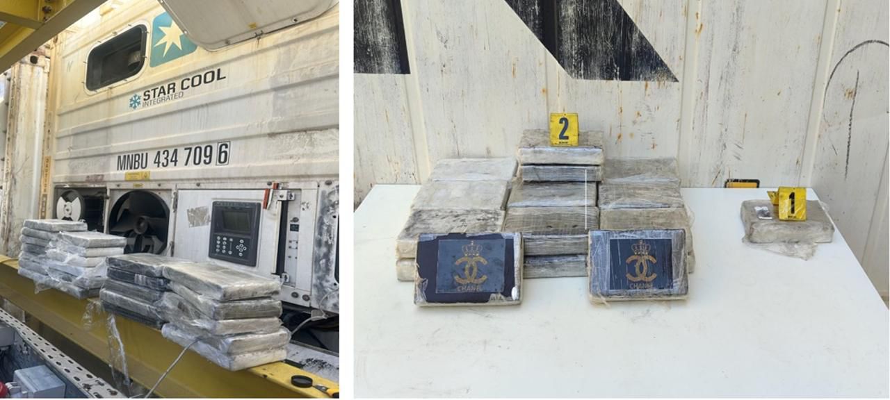 طنجة.. ضبط 25 كيلوغرام من الكوكايين الخام بميناء المتوسط