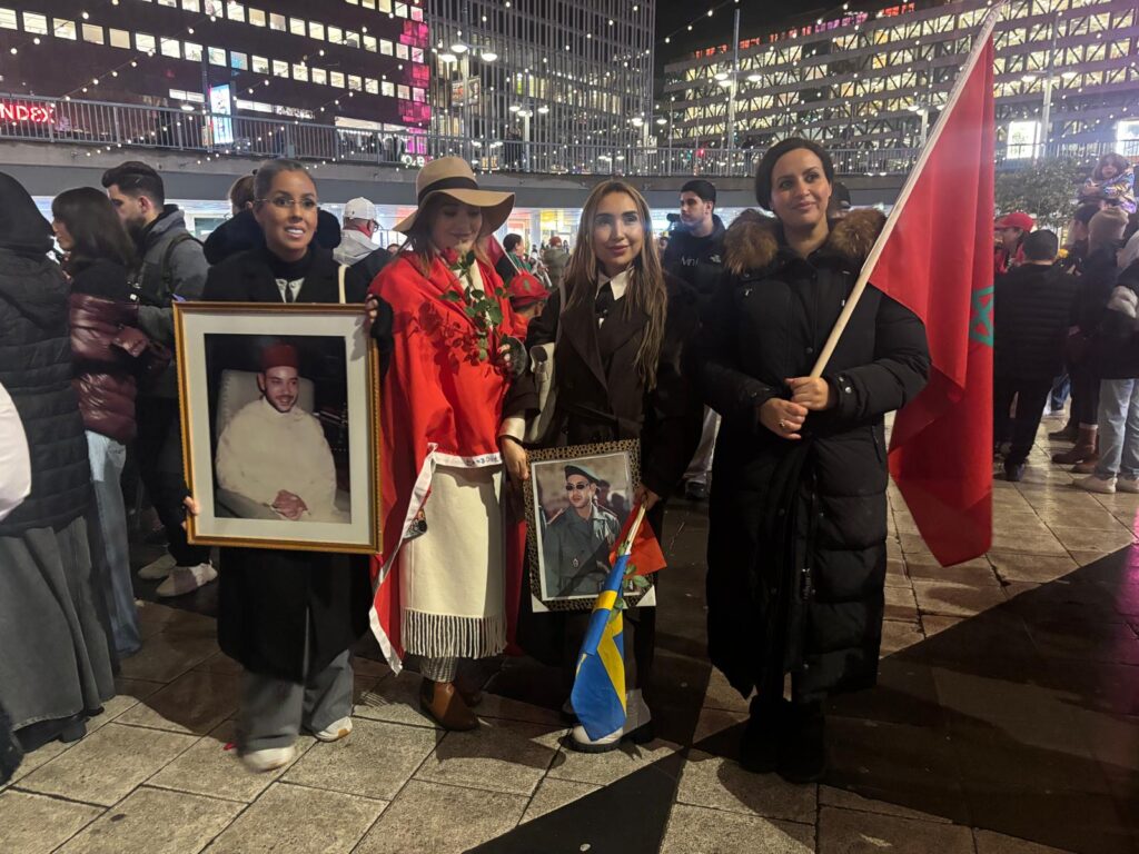 الجالية المغربية في ستوكهولم تحتفل بالذكرى الخمسين للمسيرة الخضراء