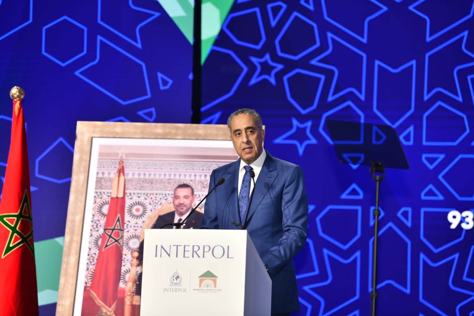 عبد اللطيف الحموشي: حرص المغرب على احتضان الدورة 93 للأنتربول نابع من التزامه الراسخ بتعزيز التعاون الأمني متعدد الأطراف