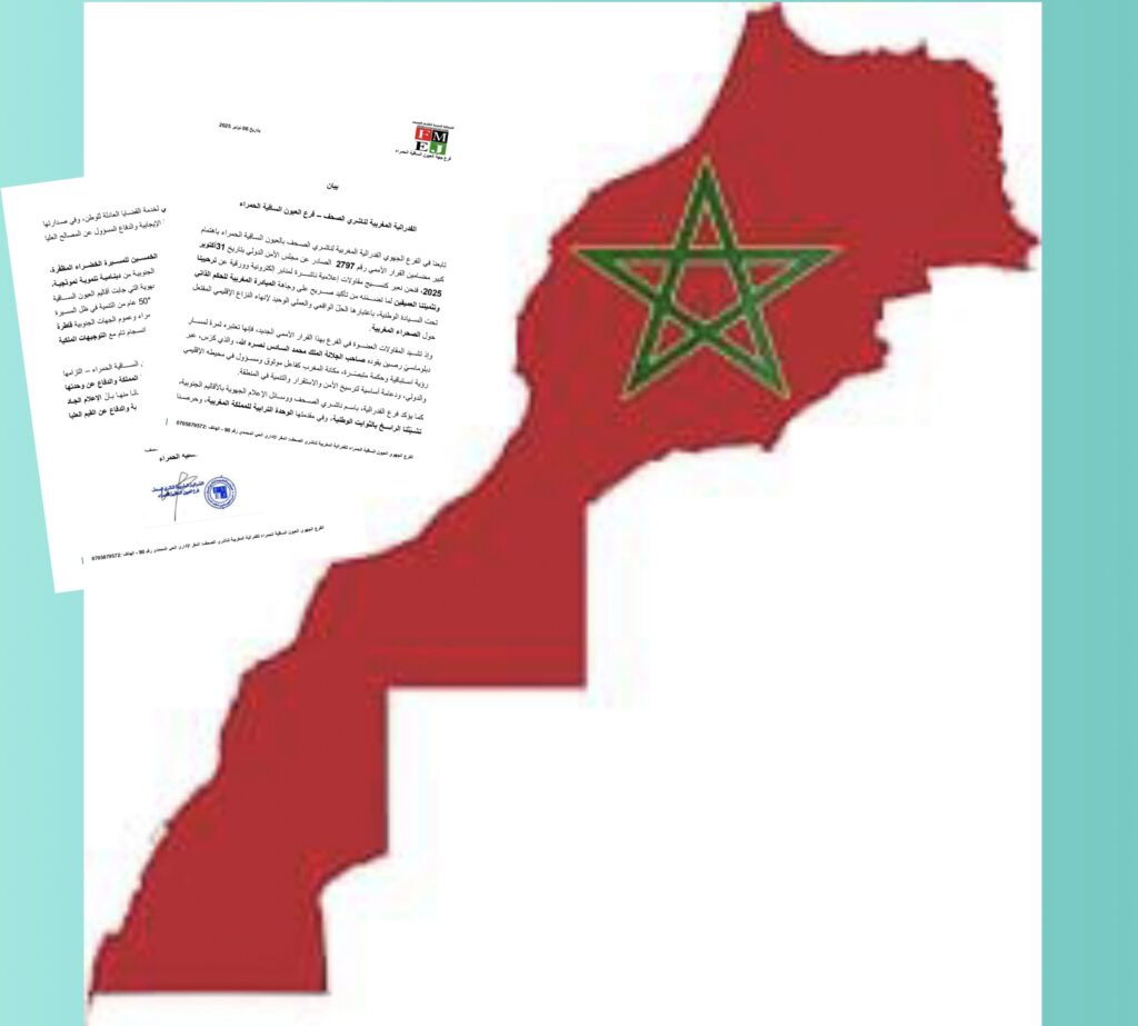 الفدرالية المغربية لناشري الصحف بالعيون الساقية الحمراء ترحب بالقرار الأممي رقم 2797