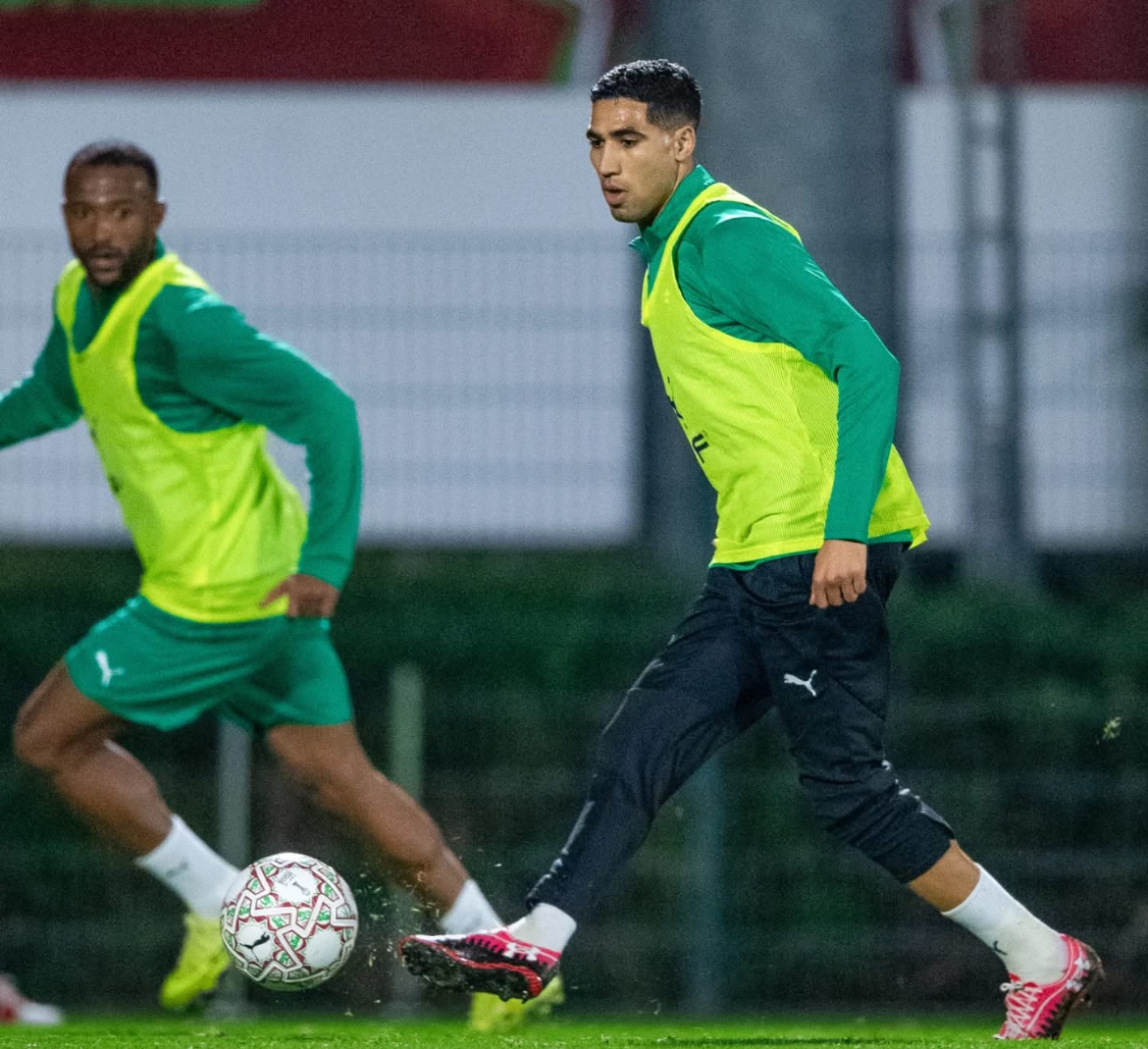 المنتخب المغربي يخوض حصة تدريبية مفتوحة أمام وسائل الإعلام اليوم السبت قبل مواجهة تنزانيا