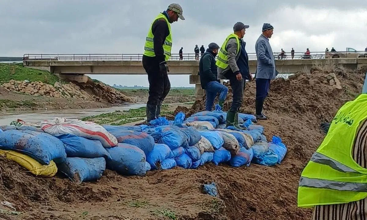 الفيضانات تُهدّد إقليم سيدي قاسم بعد ارتفاع منسوب مياه وادي سبو