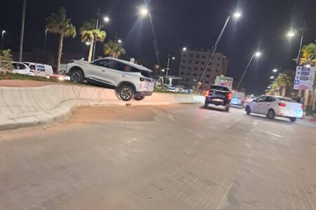 العيون.. حادثة سير غريبة بمحج محمد السادس دون خسائر بشرية