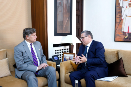 أخنوش يشيد بالموقف الأمريكي الداعم لمغربية الصحراء ويبحث تعزيز الشراكة مع واشنطن