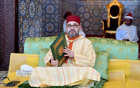 أمير المؤمنين يترأس إحياء ذكرى المولد النبوي الشريف بالقصر الملكي العامر بمدينة الرباط