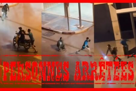 أمن وجدة يوقف شخصين ظهرا في فيديو سرقة بالعنف والسلاح الأبيض
